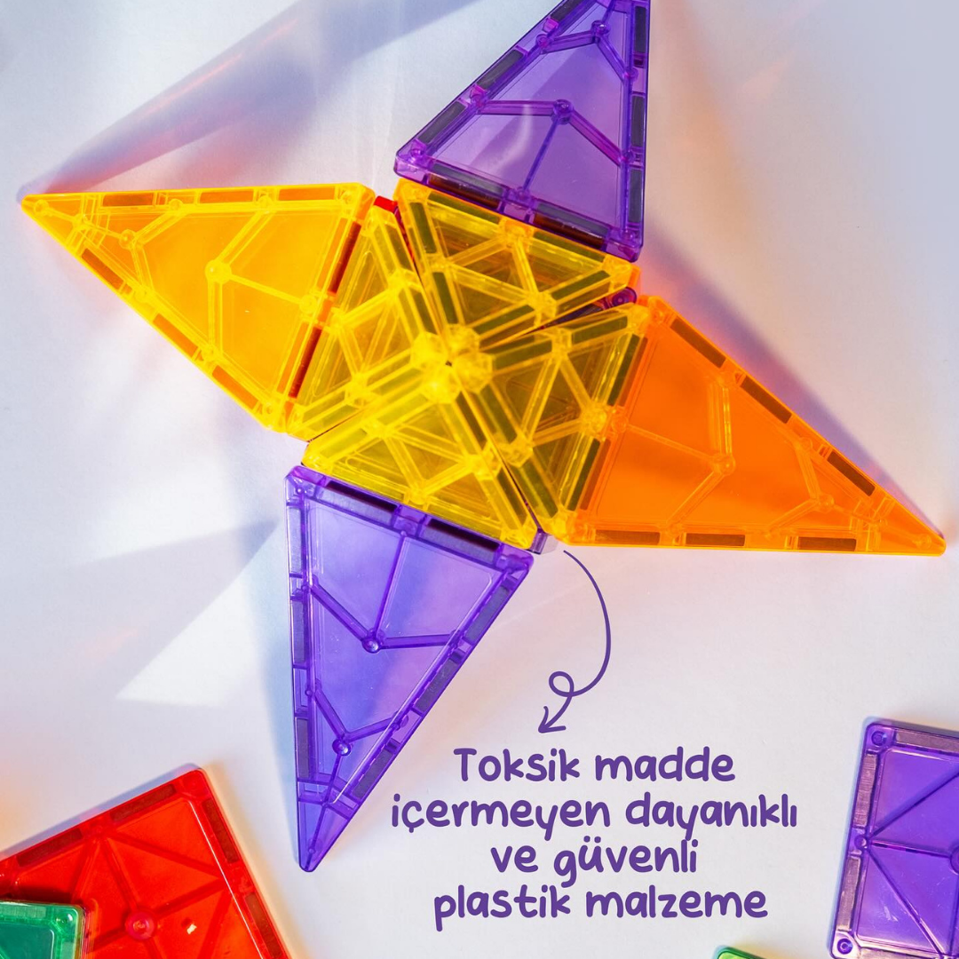 Eğitici Manyetik Zeka Geliştiren Yapı Blokları