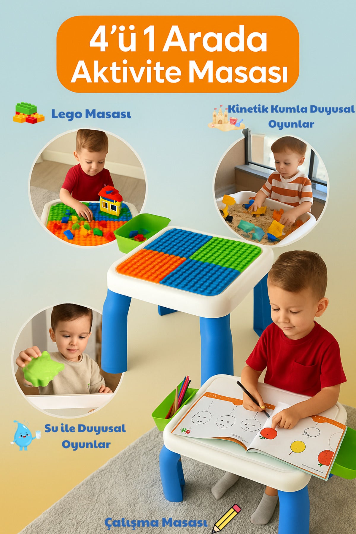 Zeka Geliştiren Yaratıcı Aktivite Masası