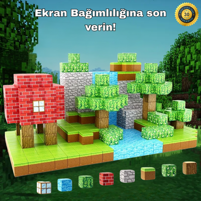 Zeka Geliştiren Magnetik Minecraft Blokları
